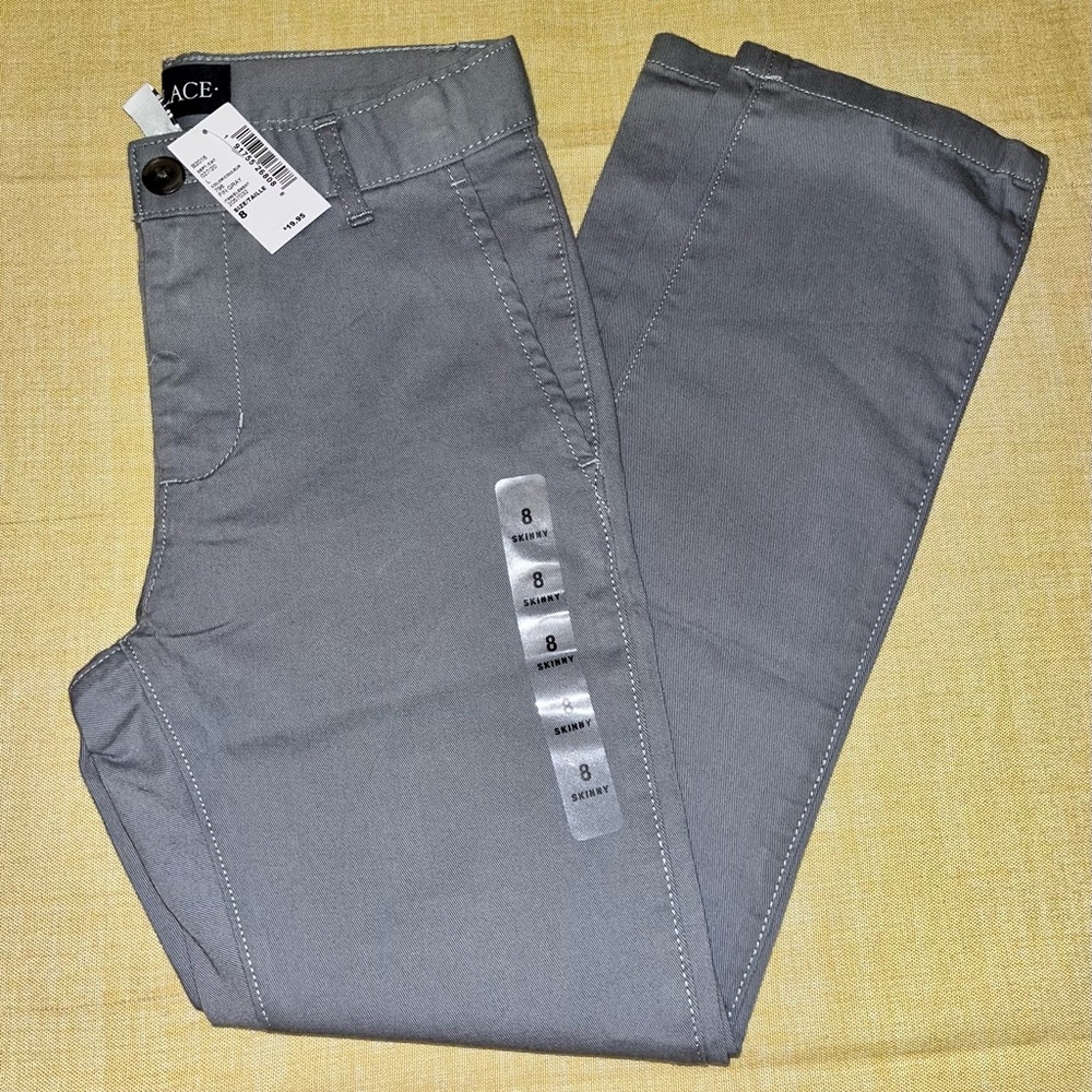 NWT CHILDRENS PLACE Size 8 Skinny Boys Pants